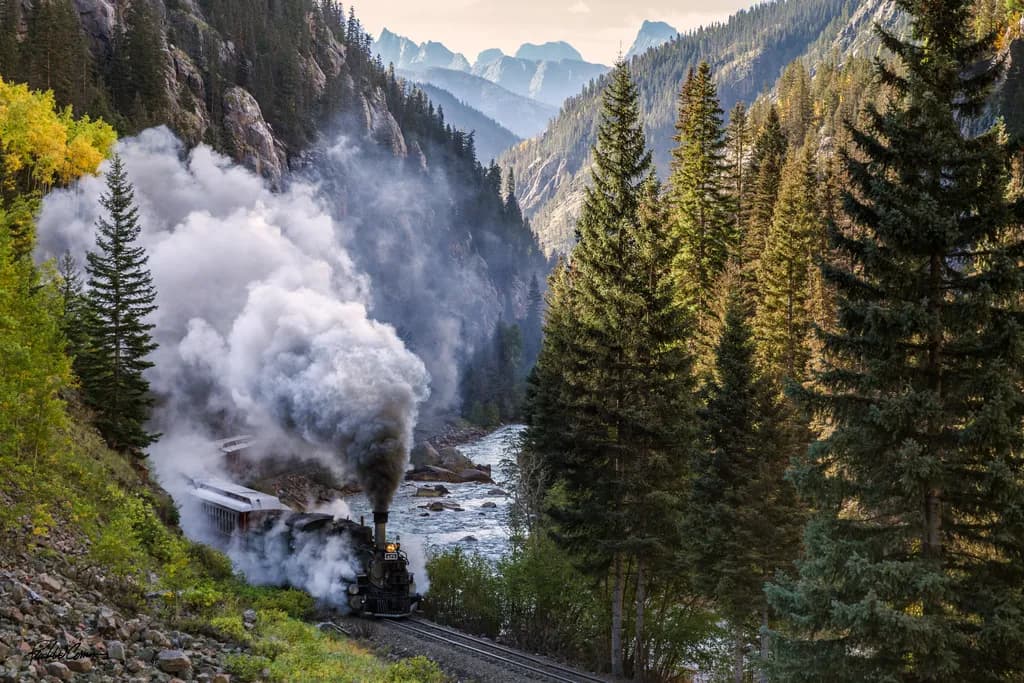 "Whispers of the Wild: A Journey Through Colorado's Scenic Railways"