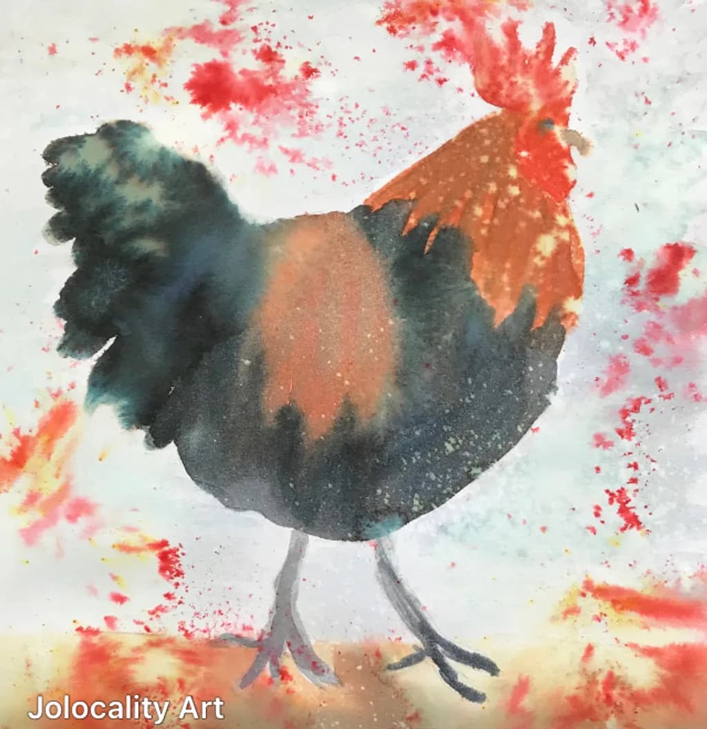 Colorful Rooster