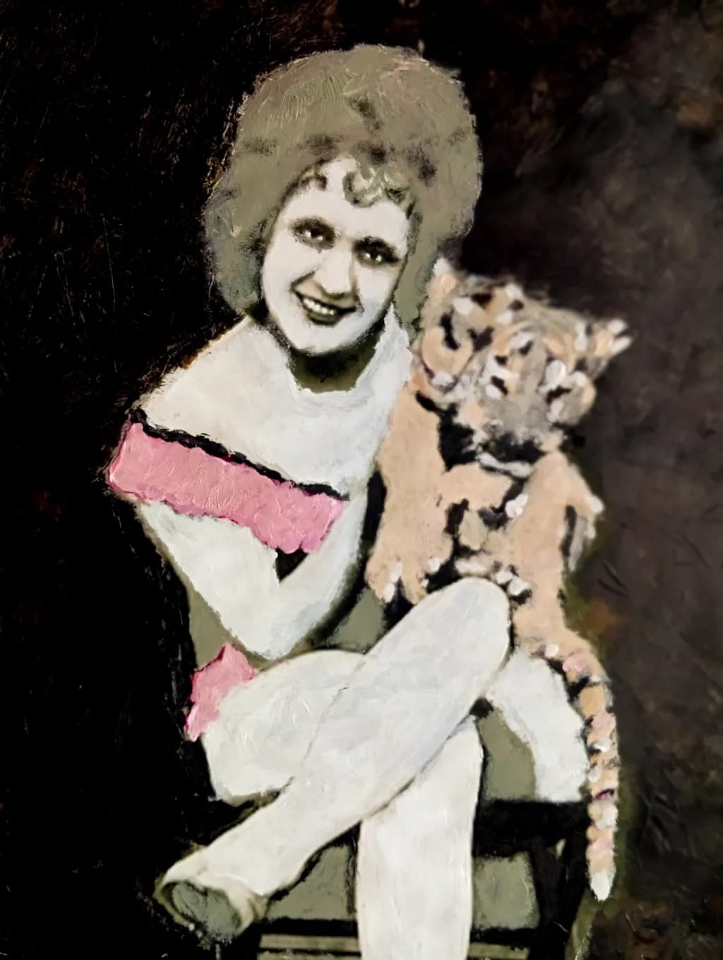 Tiger Cub Embrace