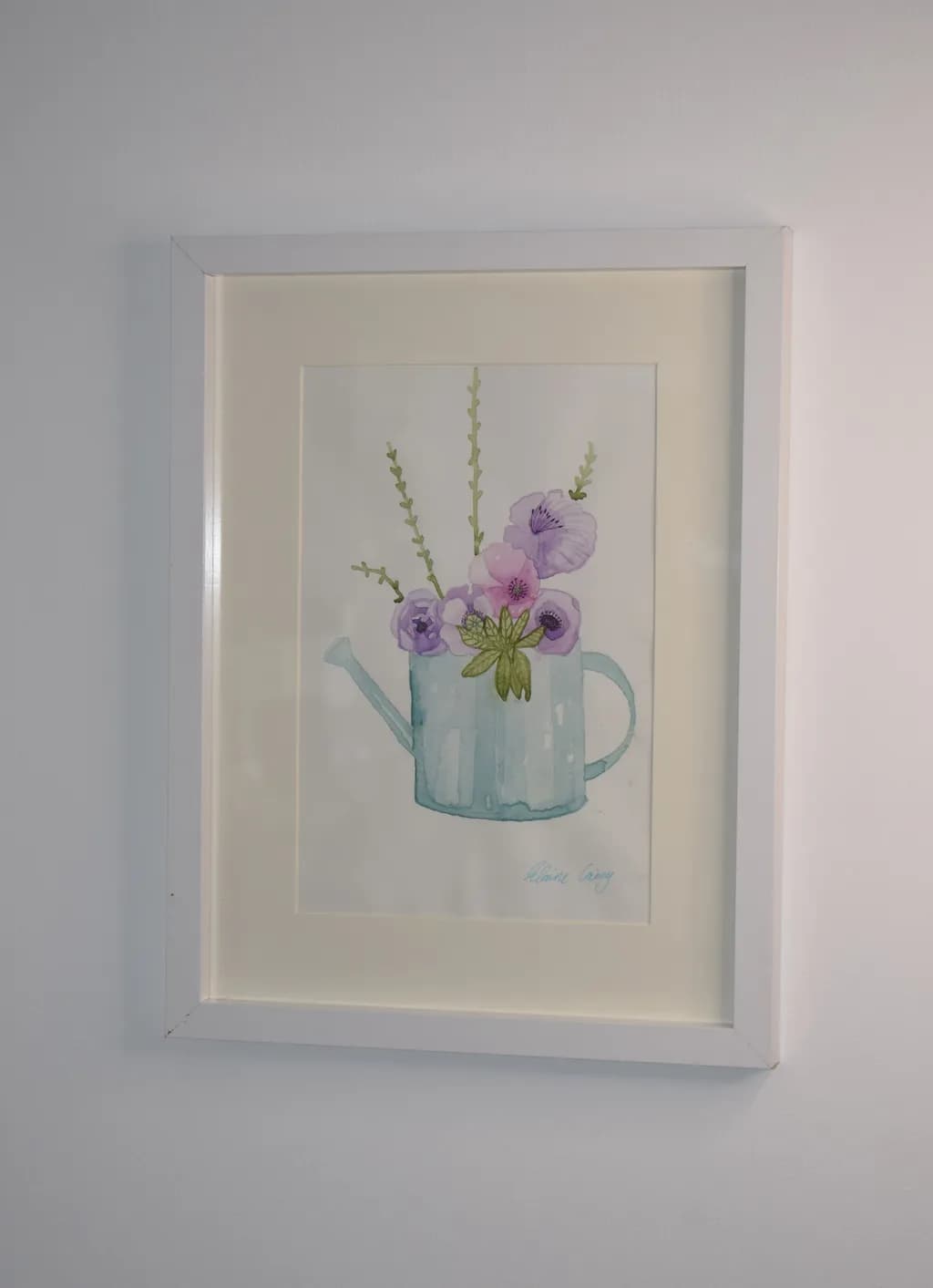 Garden Watering Can Blooms