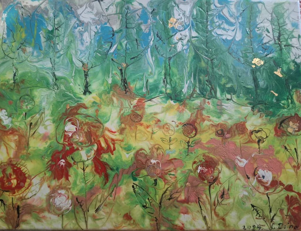 Whispers of Spring: A Vibrant Floral Symphony in Nature's Embrace