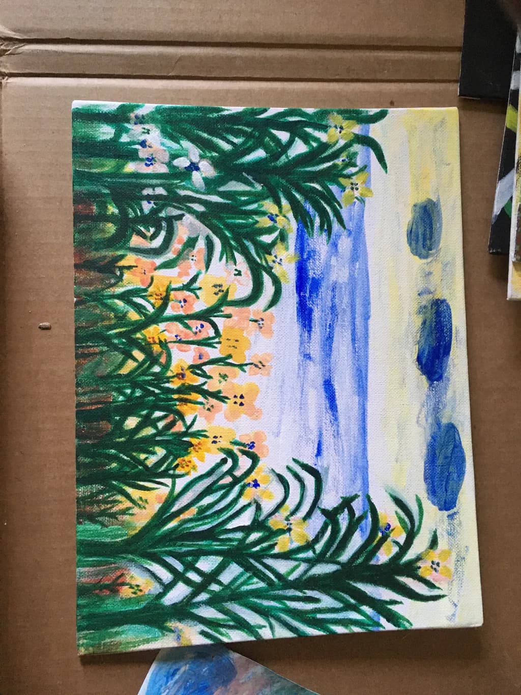 Lake Floral Border