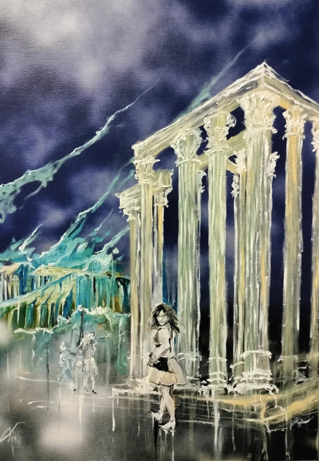Ancient Columns Twilight