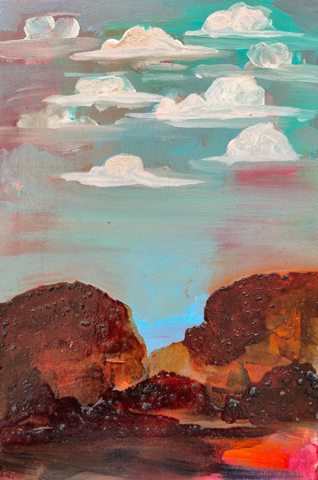 Textured Landscape Study