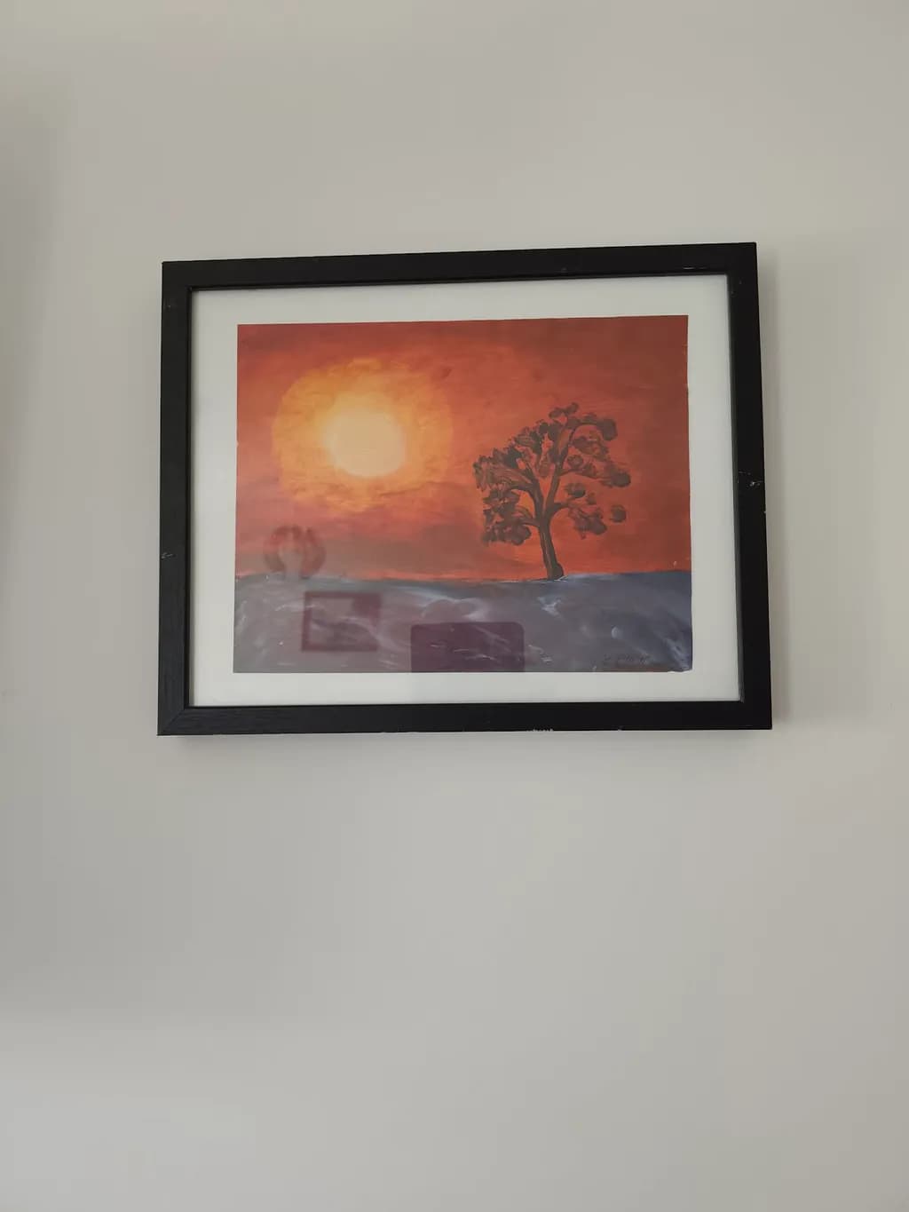 Sunset Tree Silhouette