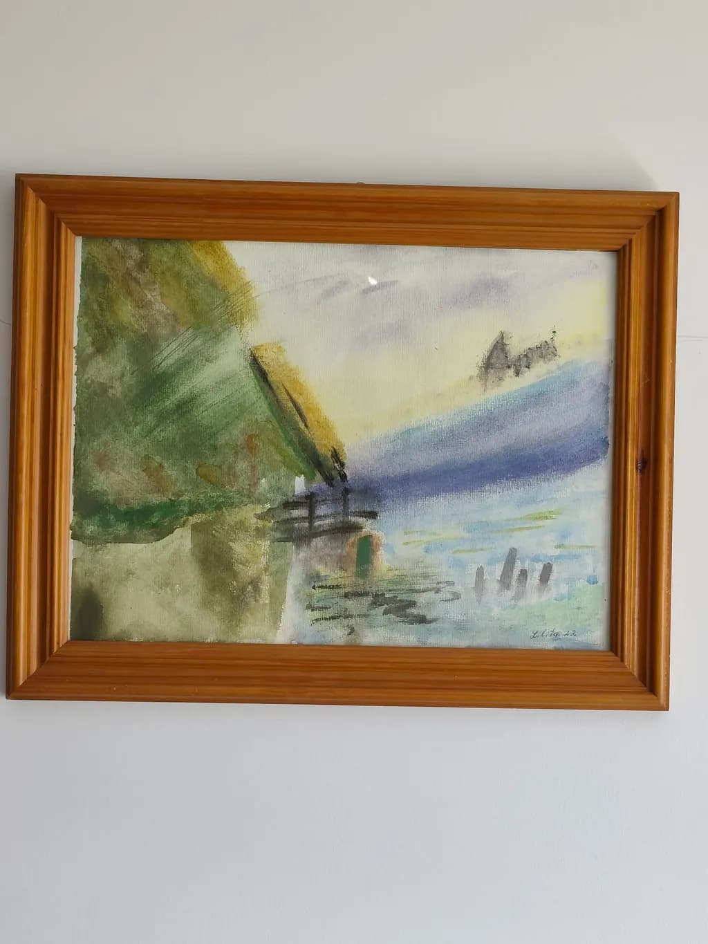 Abstract Water Scene
