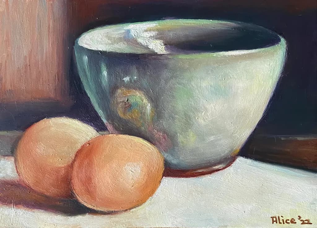 Eggs and Bowl