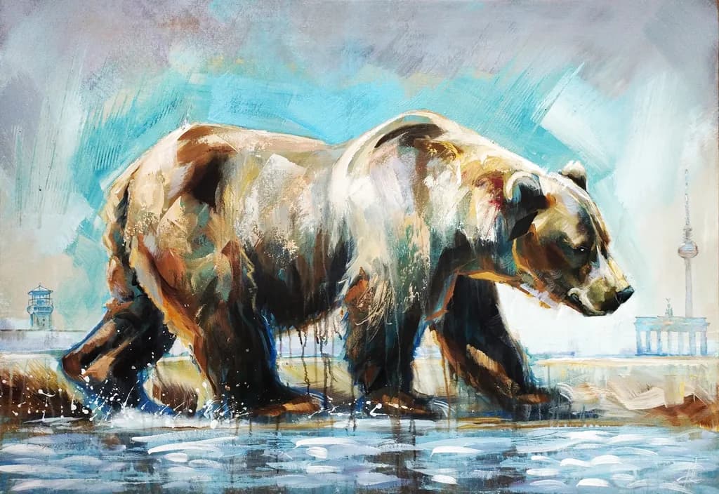 Majestic Bear: A Journey Through Urban Wilderness