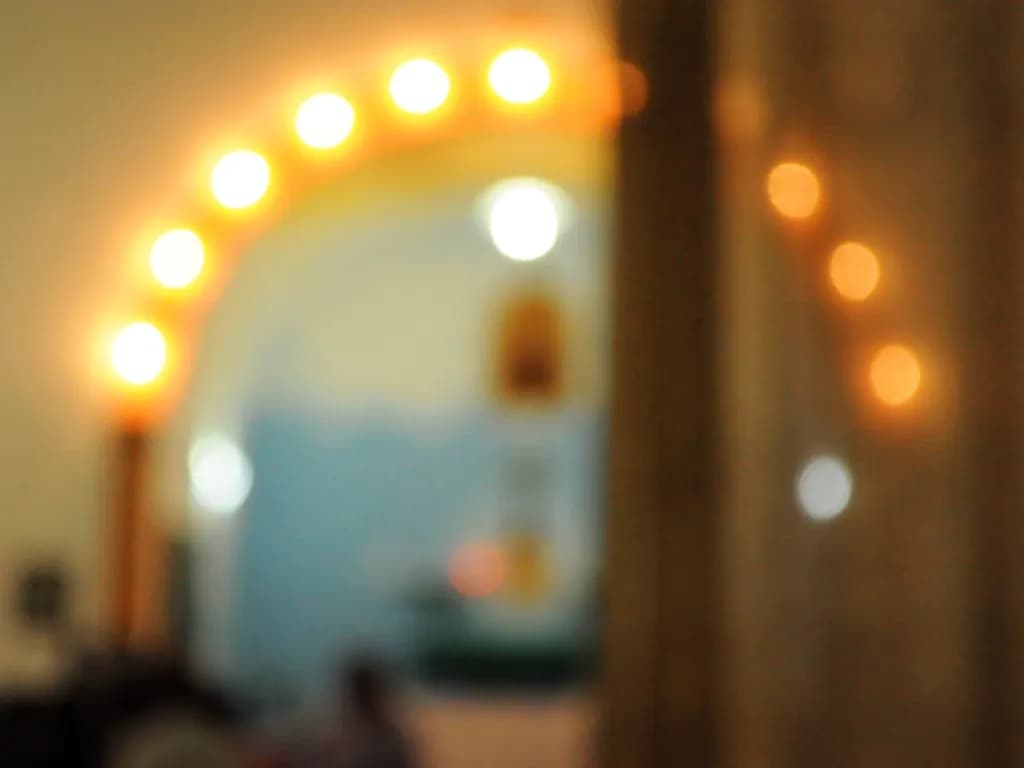 Golden Archway Lights