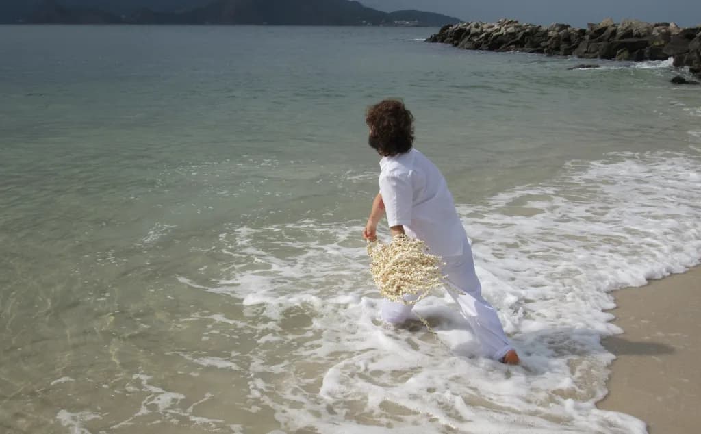 Shoreline in White