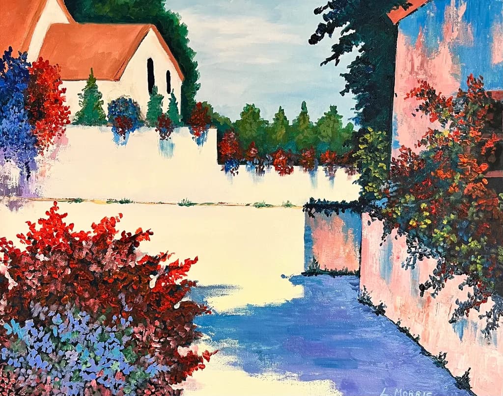Sunlit Courtyard