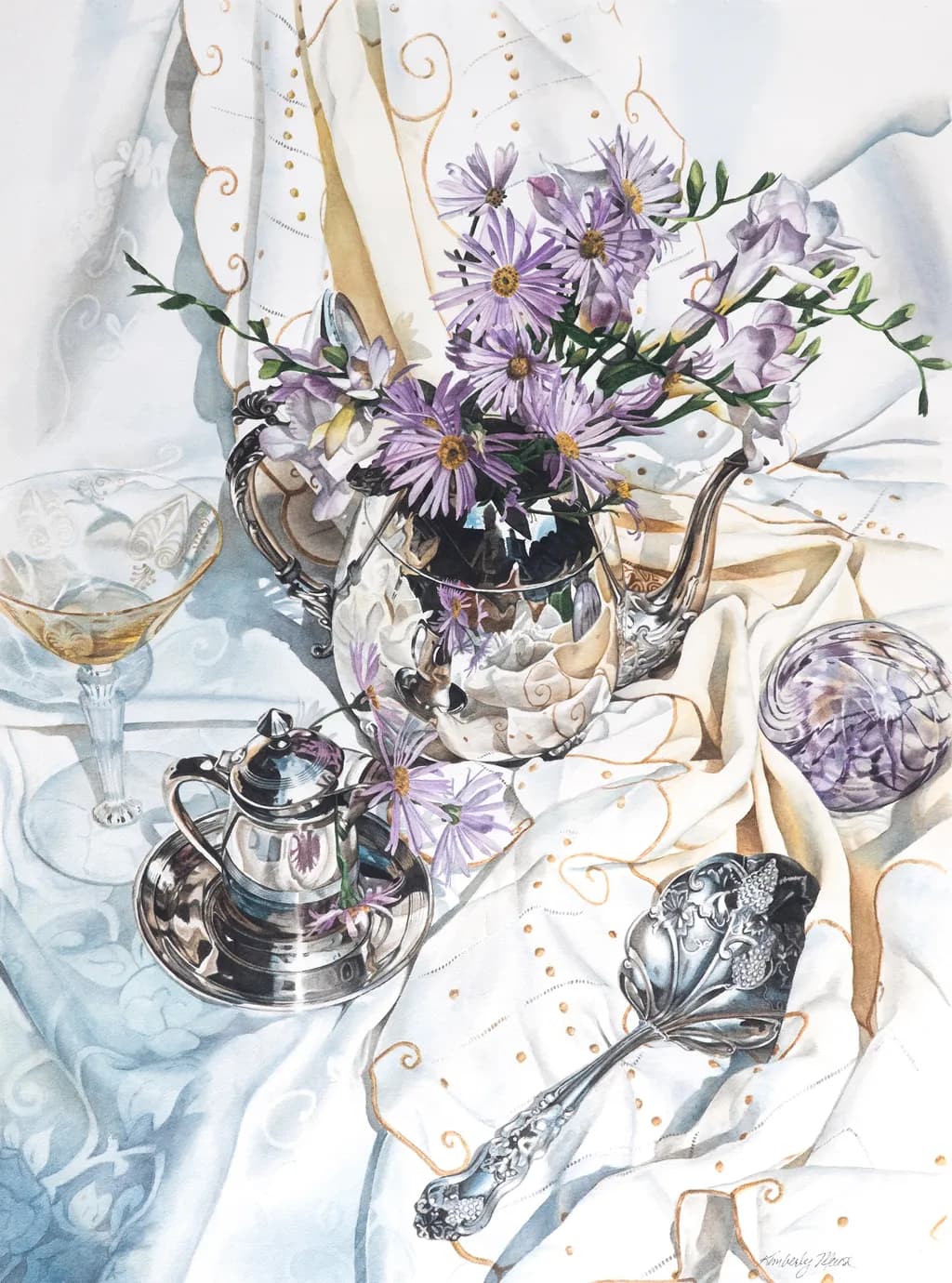 Purple Aster Elegance