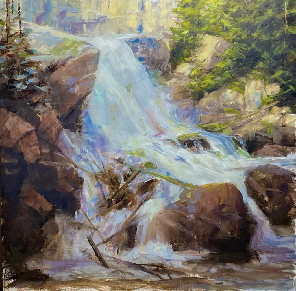 Flowing
