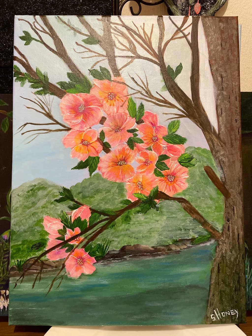 Blossoms by the River