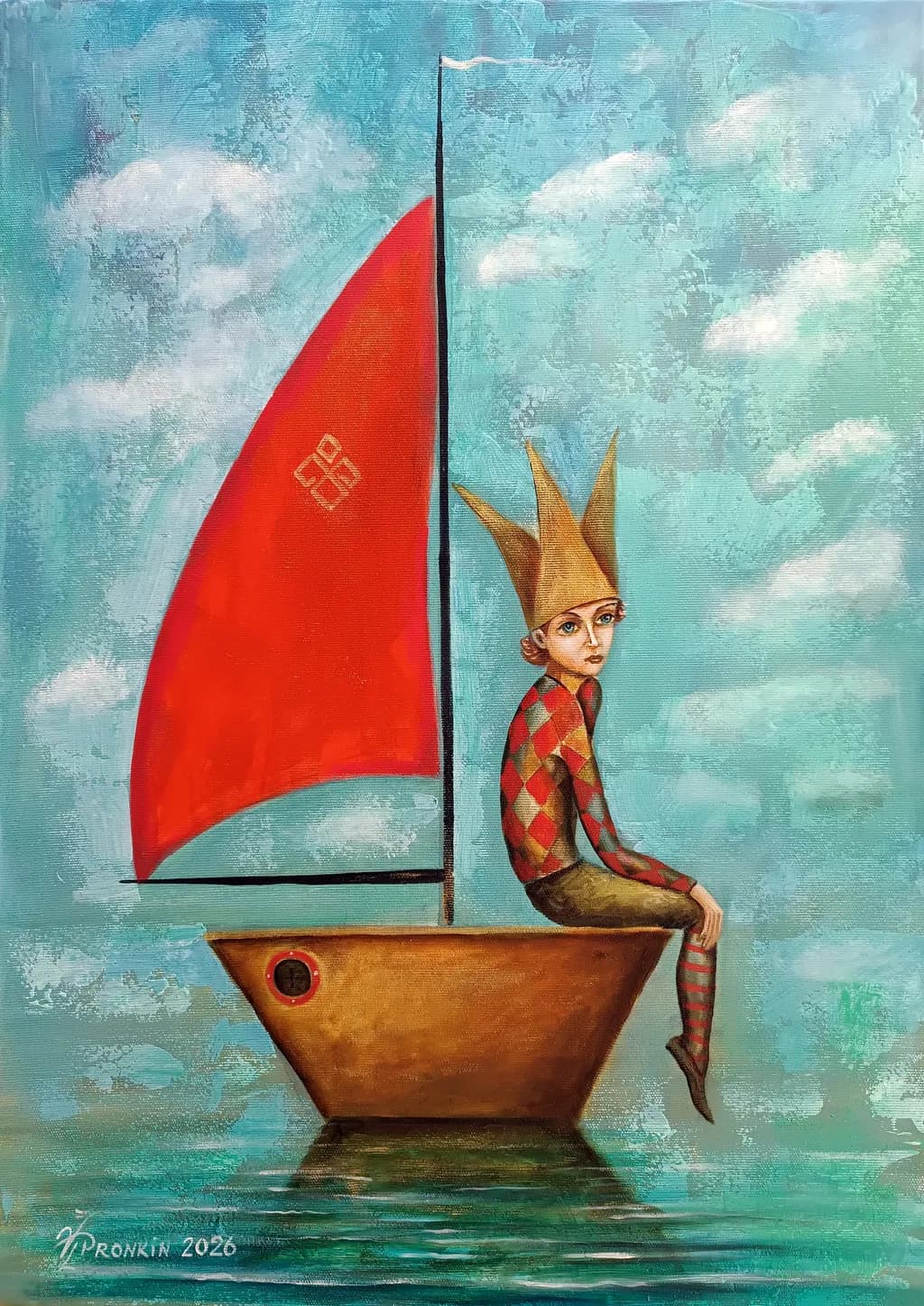 Sailboat Harlequin