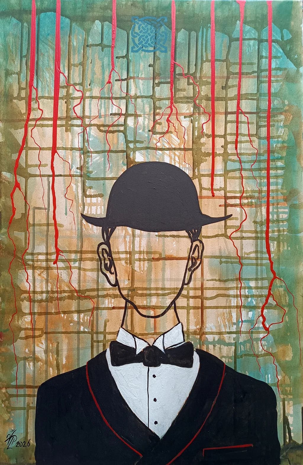 Faceless Man with Bowler Hat