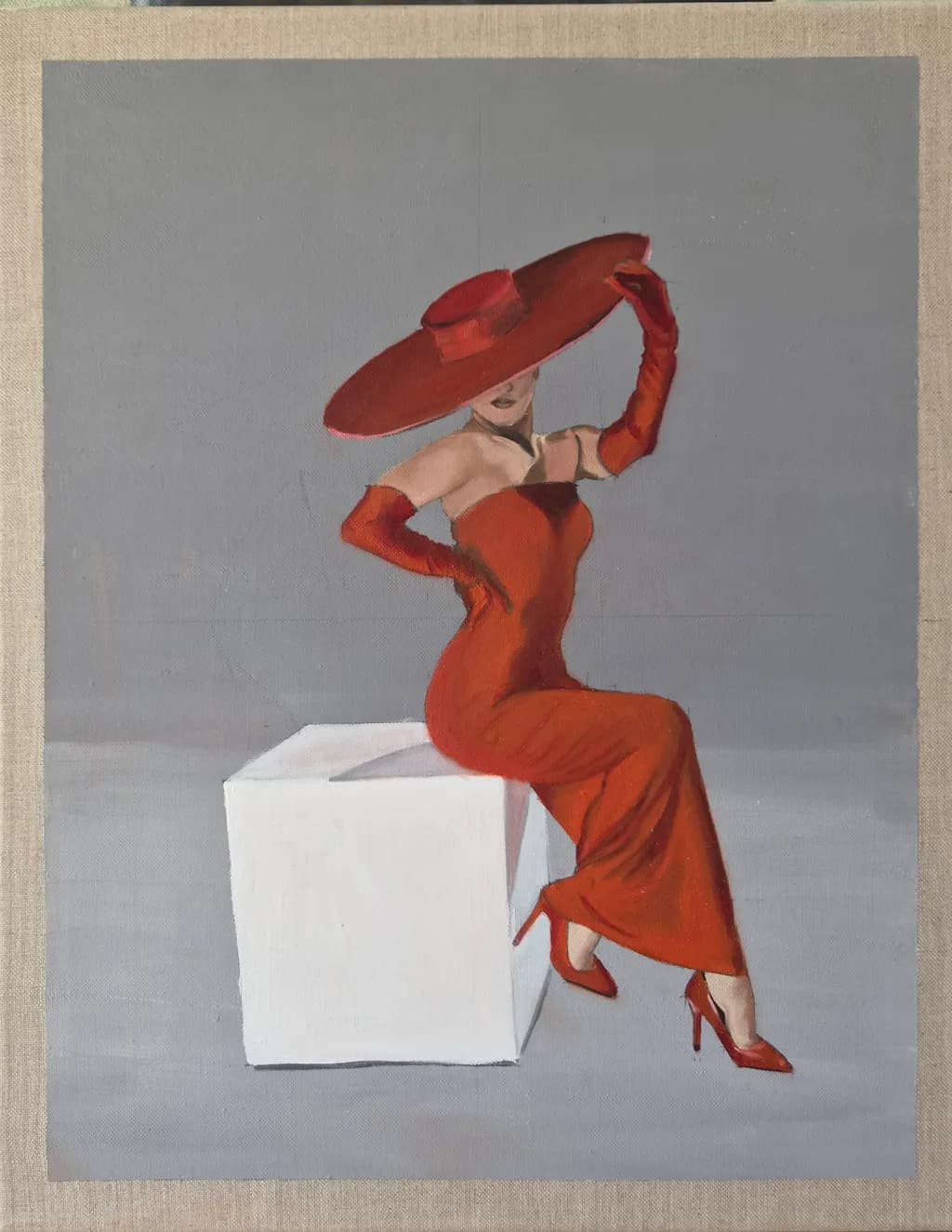 Red Dress Elegance