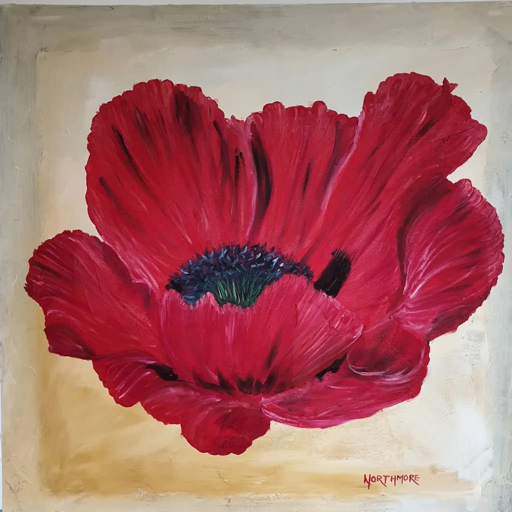 Red Poppy Study