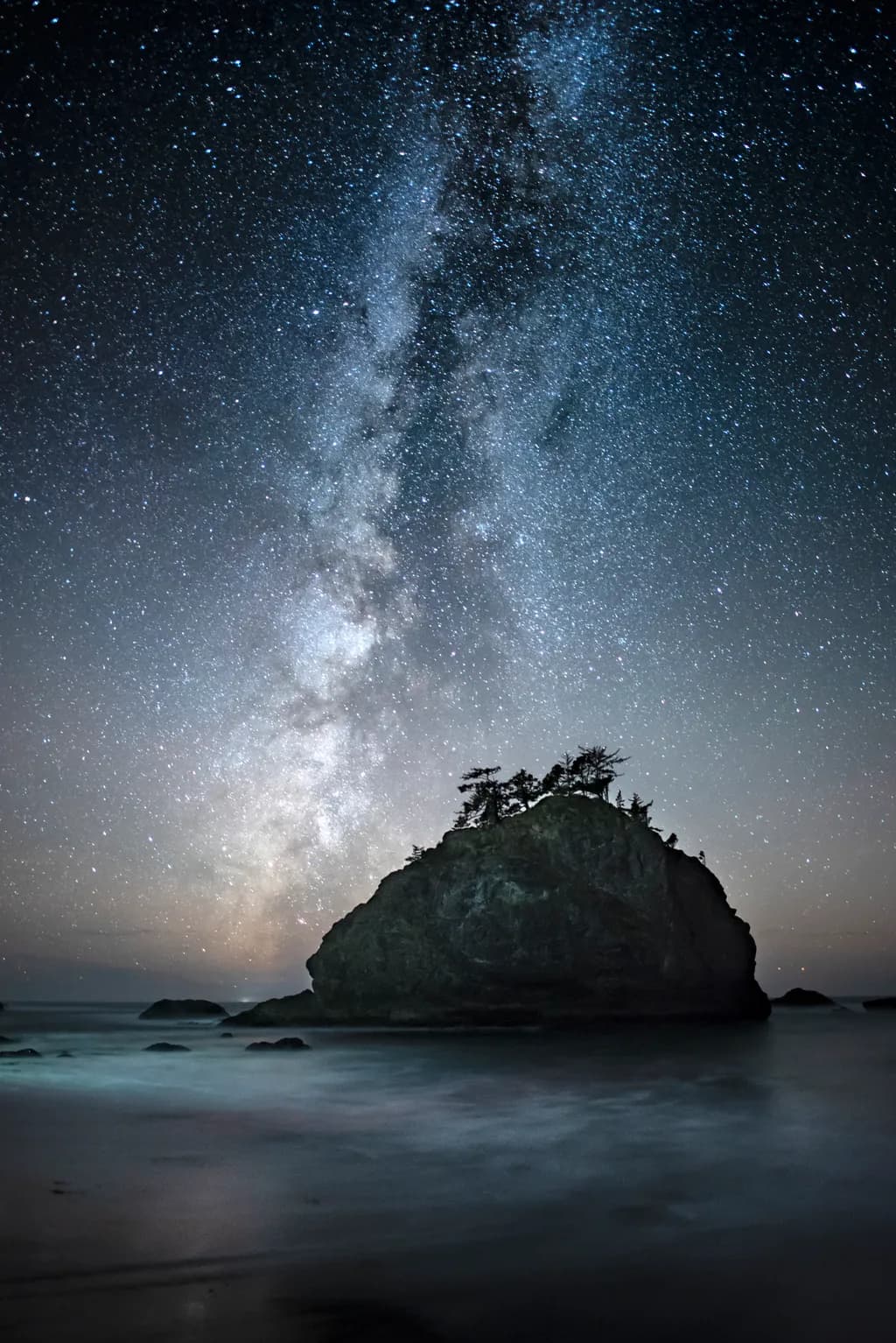 Secret Beach Nightscape