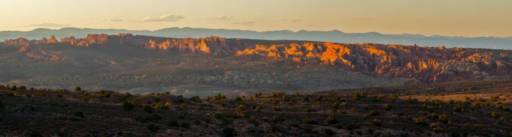 Whispers of the Desert Dawn: A Serene Landscape at Sunrise