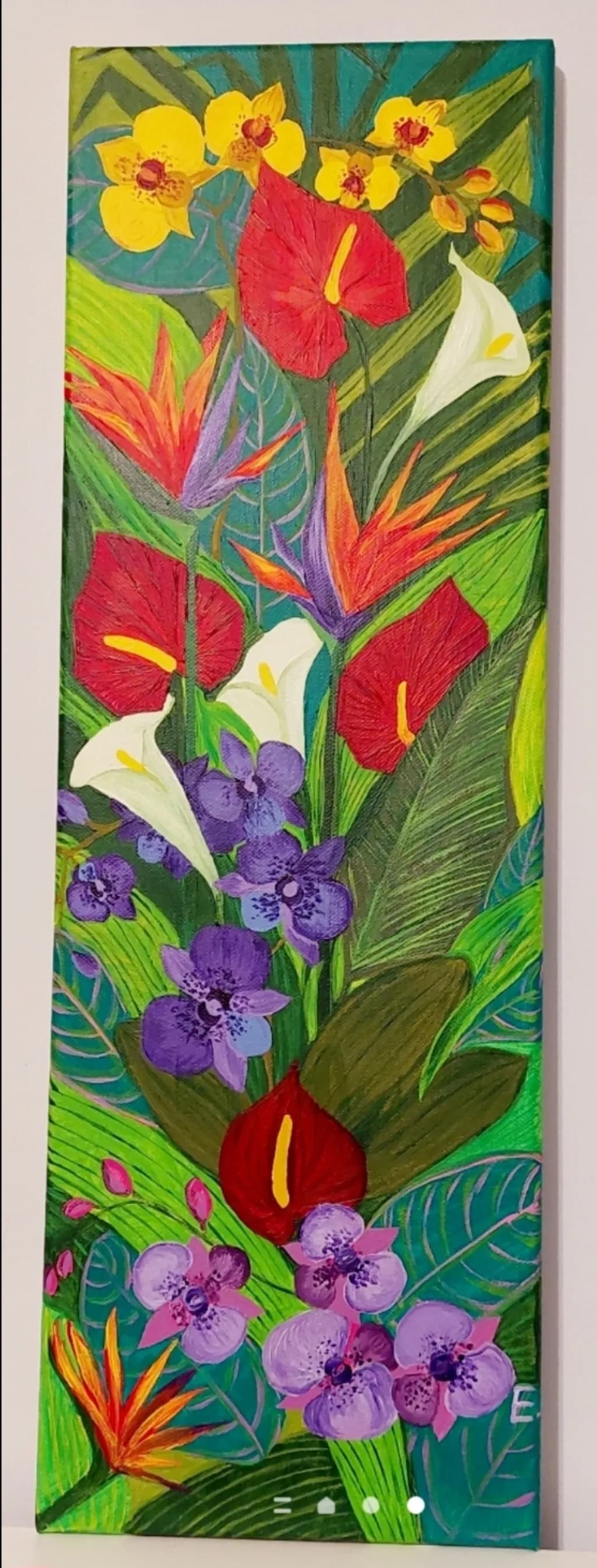 Tropical Floral Burst