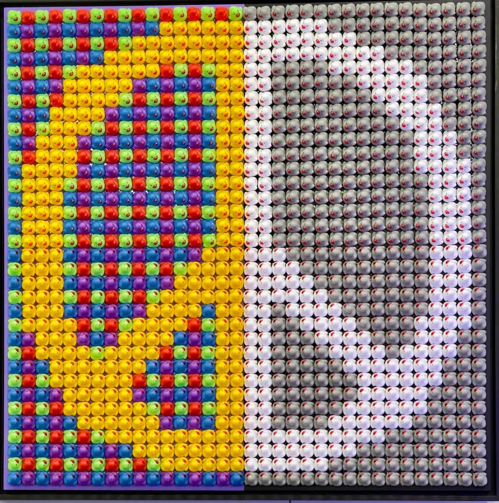 Colorful Harmony: A Vibrant Mosaic of Peace and Unity