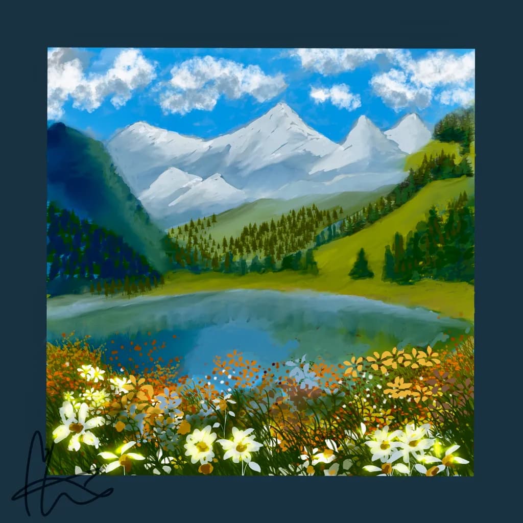 Mountain Reflections