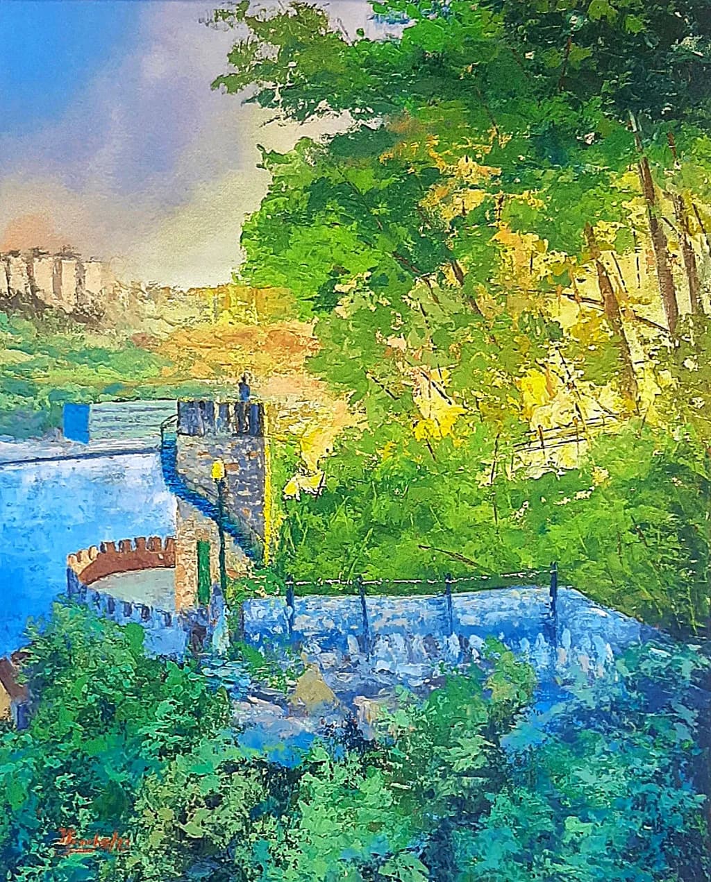 Sunset over the Tower SOLD