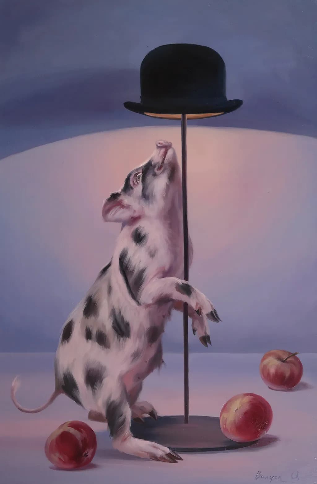 Piglet and Apples