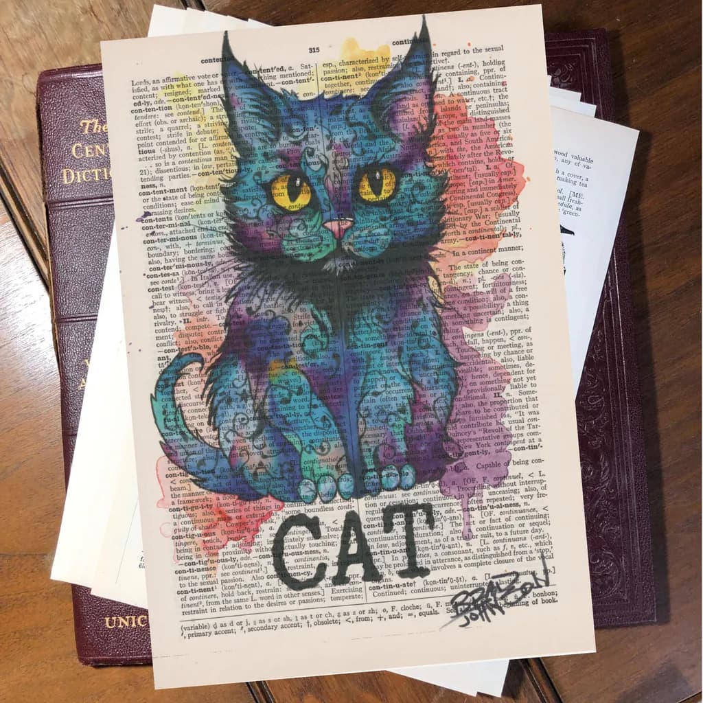 Colorful Cat