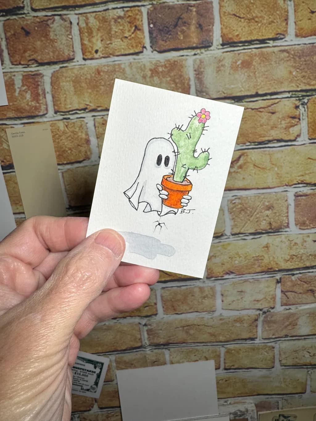 Ghost and Cactus