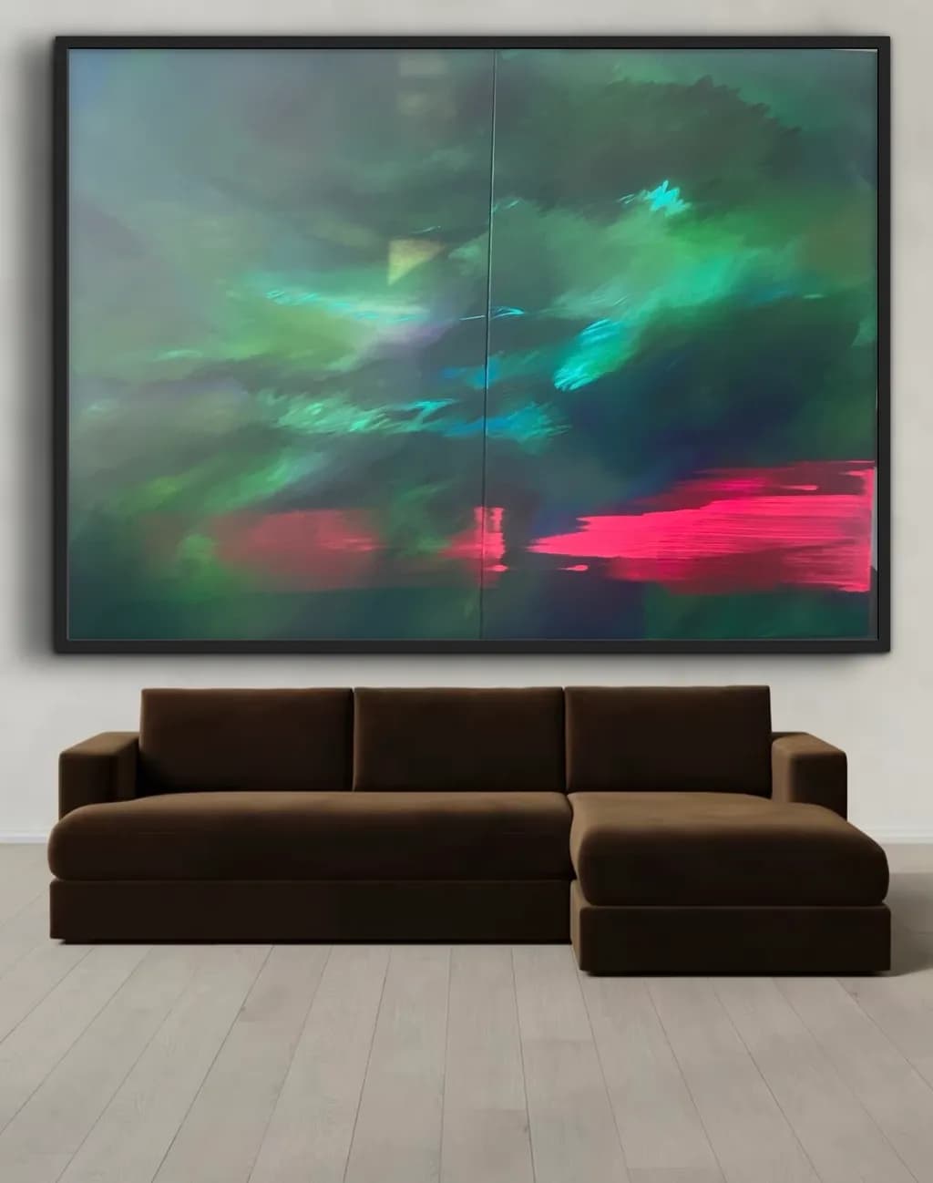 Abstract Forest Glow