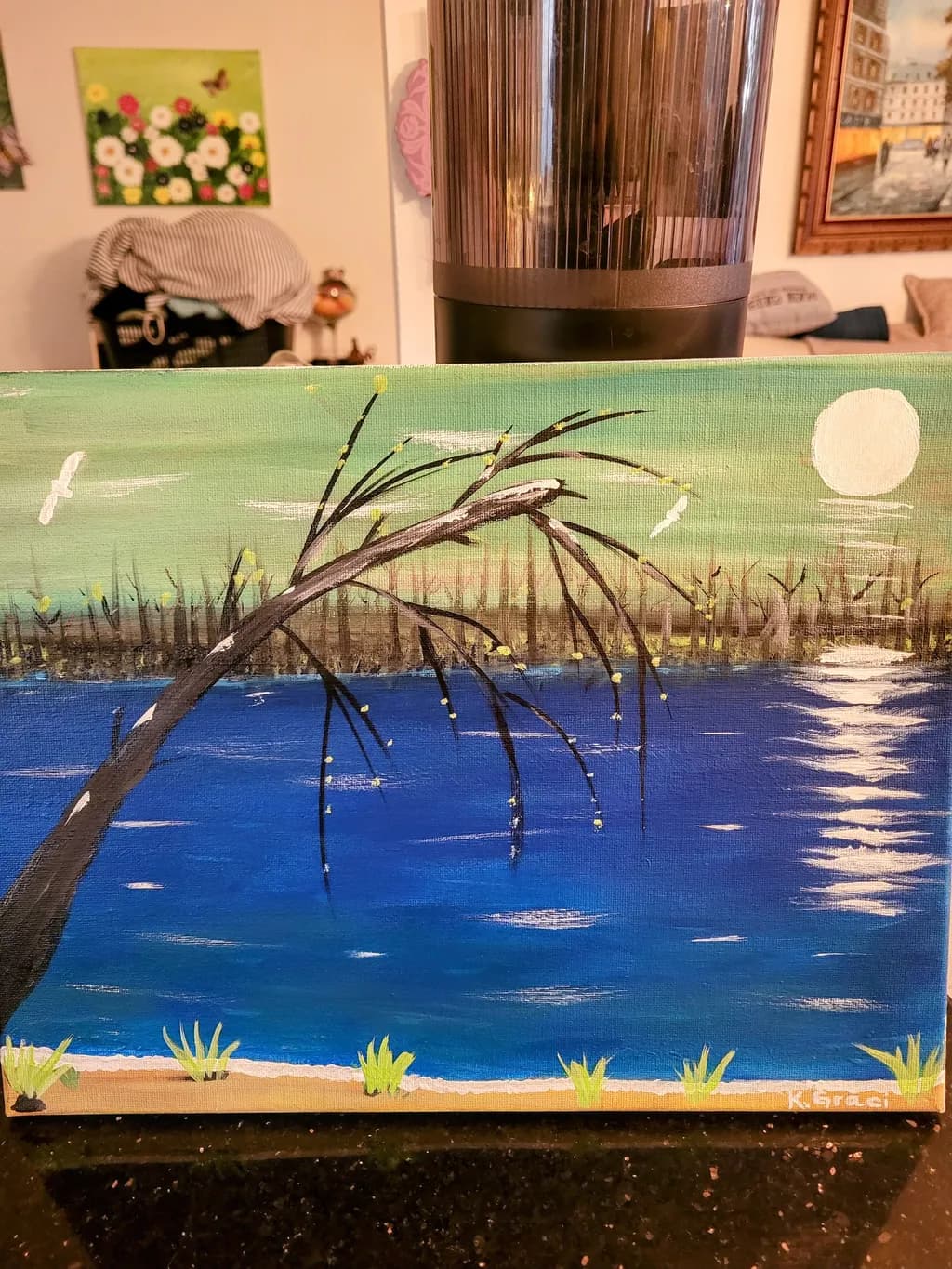 Whispers of Serenity: A Tranquil Waterscape at Dusk