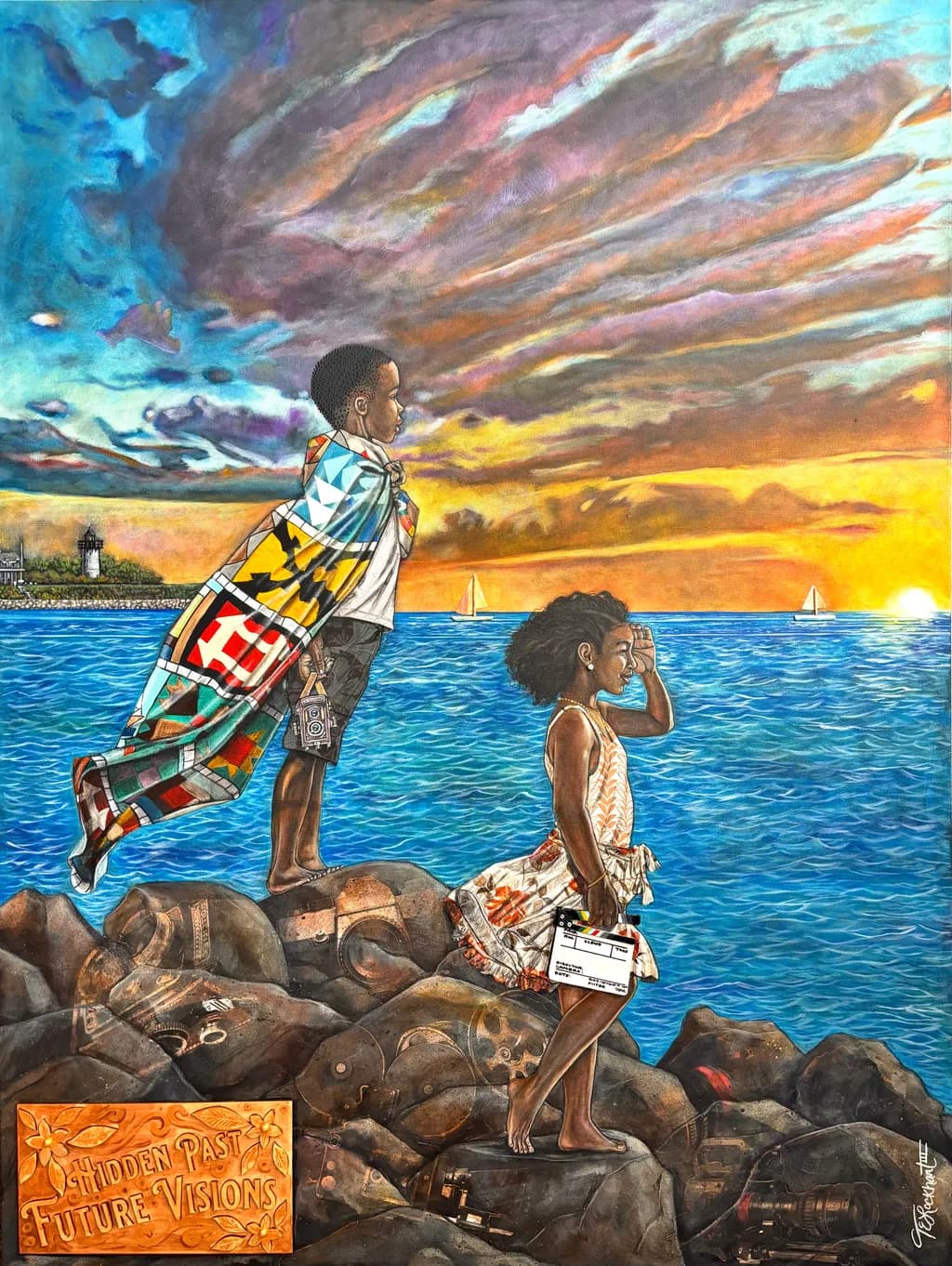 Hidden Past Future Visions