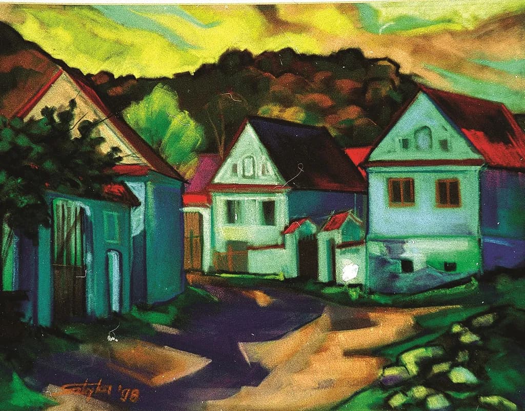 Evening Village