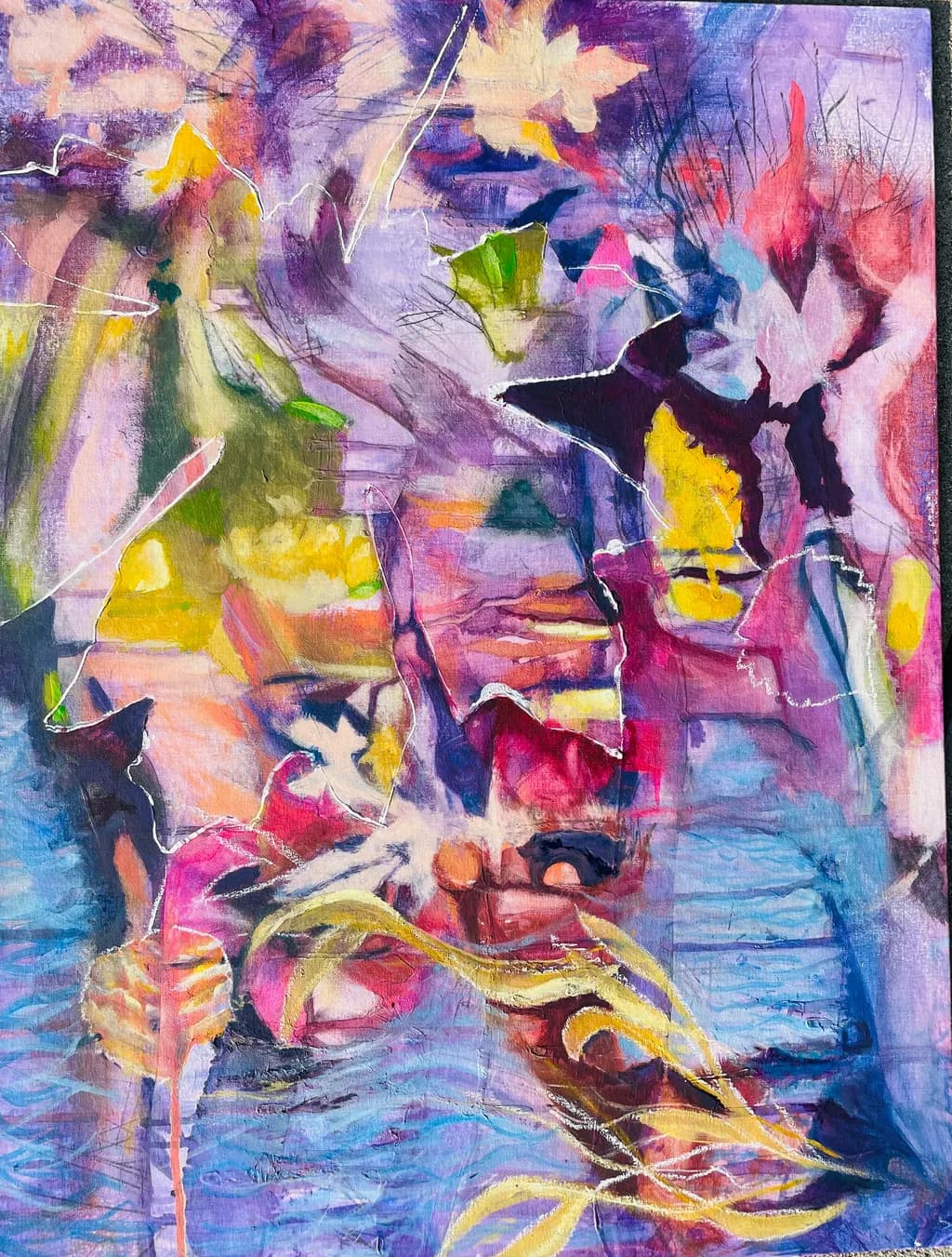 Whispers of Color: A Dreamlike Journey Through Abstract Landscapes
