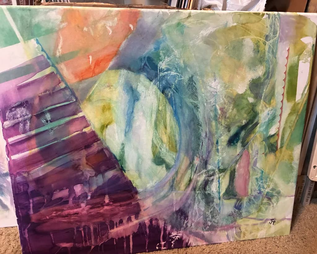 Whispers of Color: An Abstract Journey Through Light and Emotion