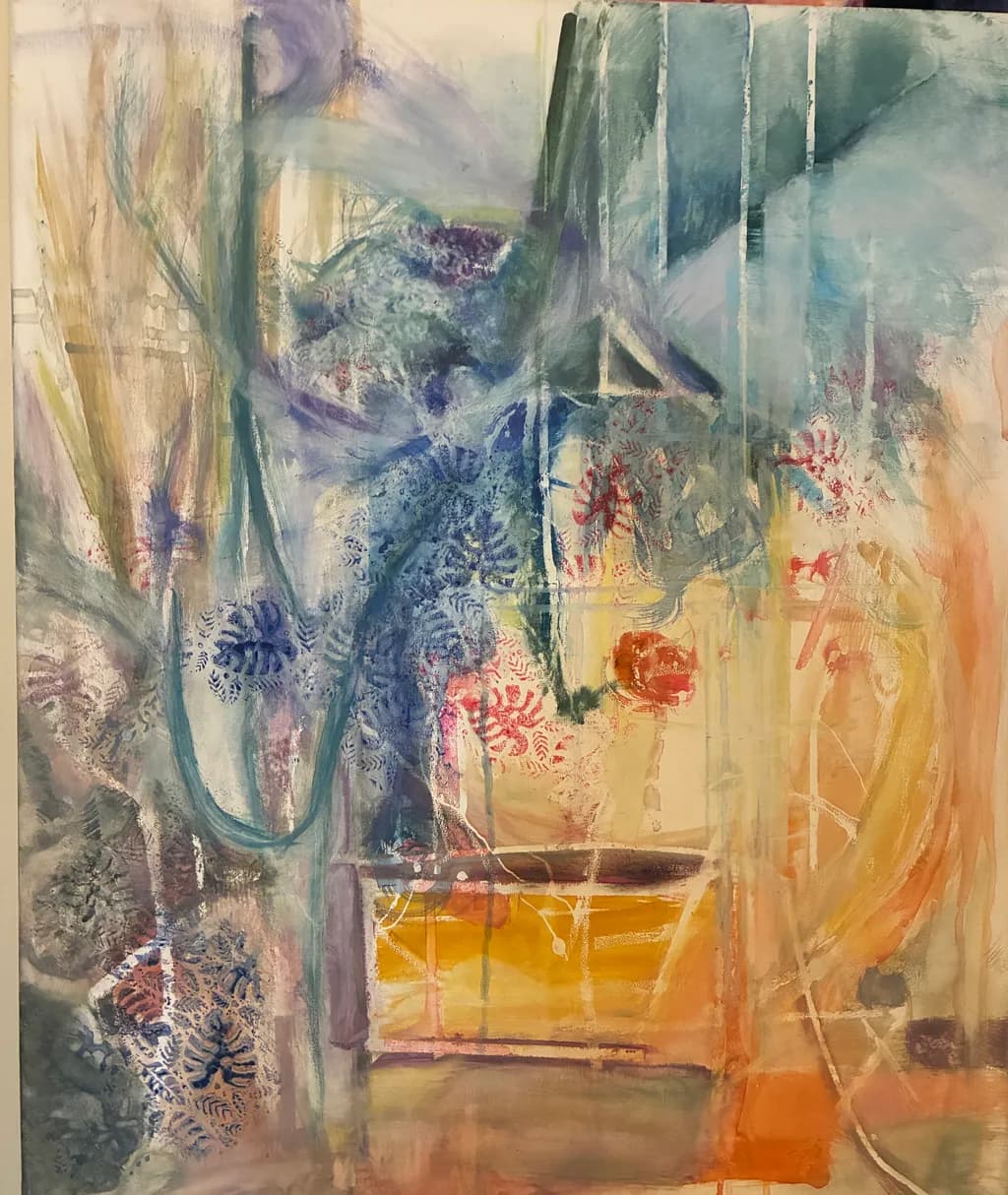 Whispers of Color: An Abstract Journey Through Light and Form