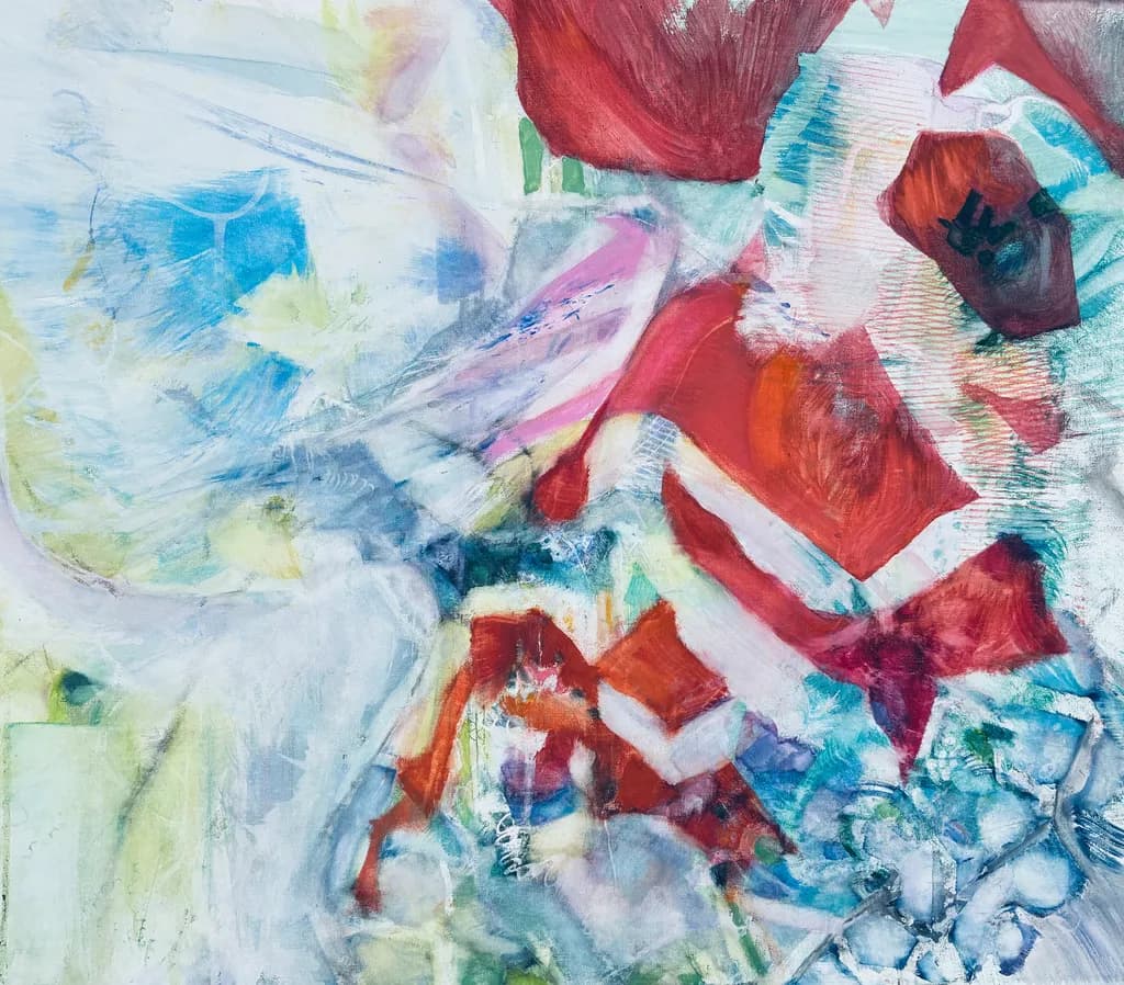 Whispers of Color: An Abstract Journey Through Emotion and Form