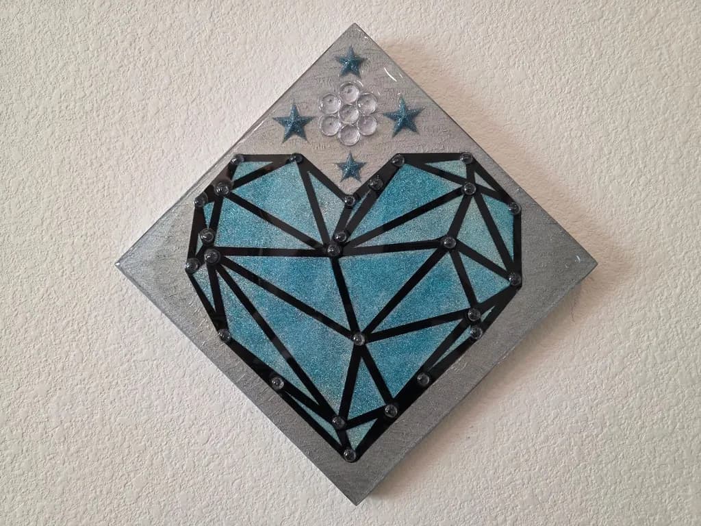 Geometric Heart Prism
