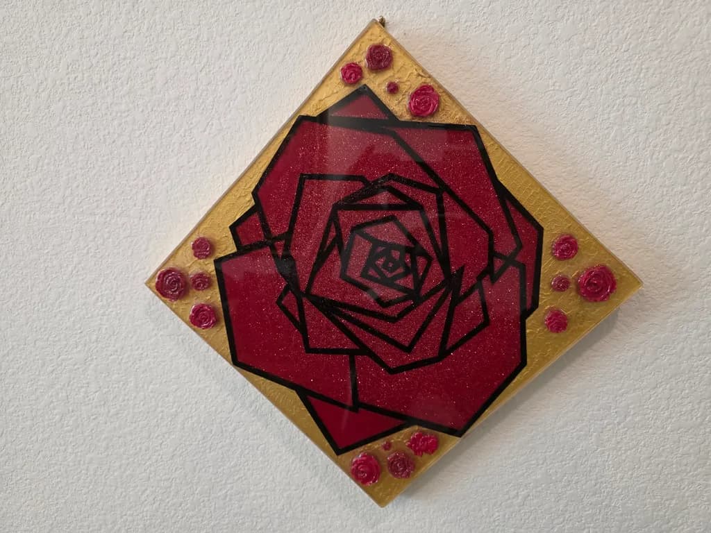 Geometric Rose Shine