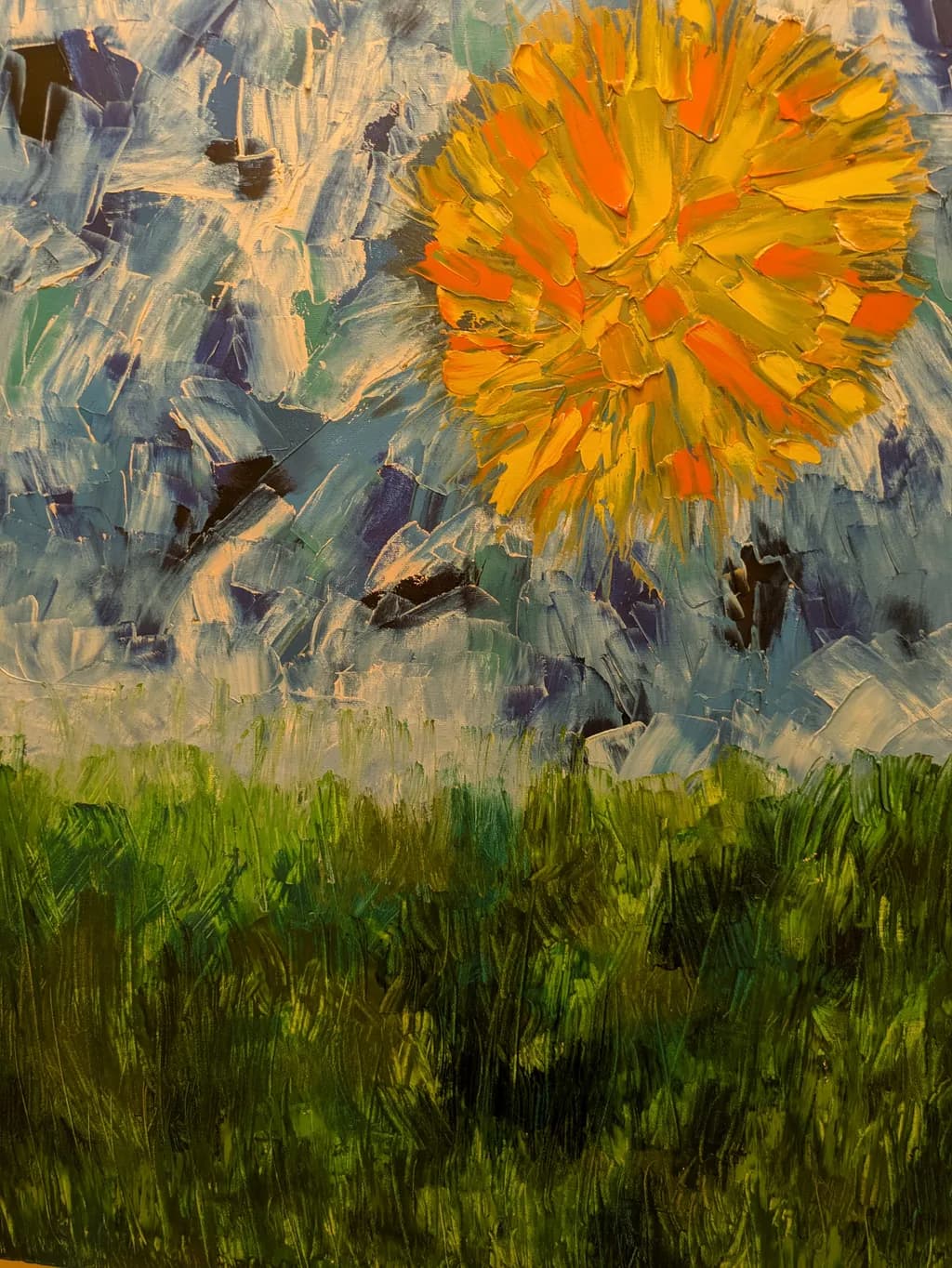 Sun and Grassscape