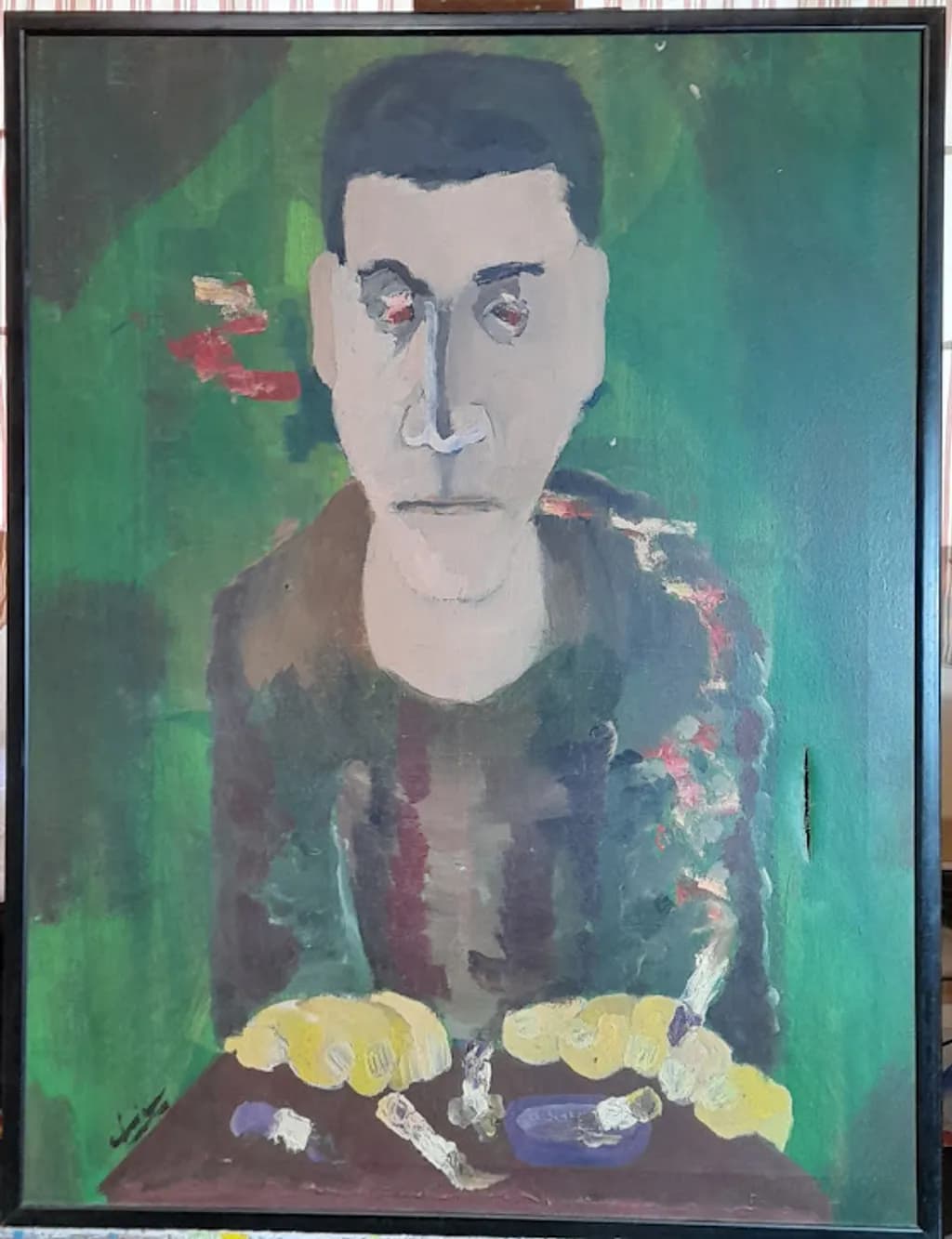 Portrait with Cigarettes
