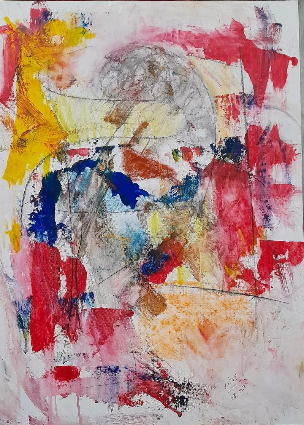 Abstract Colors Composition