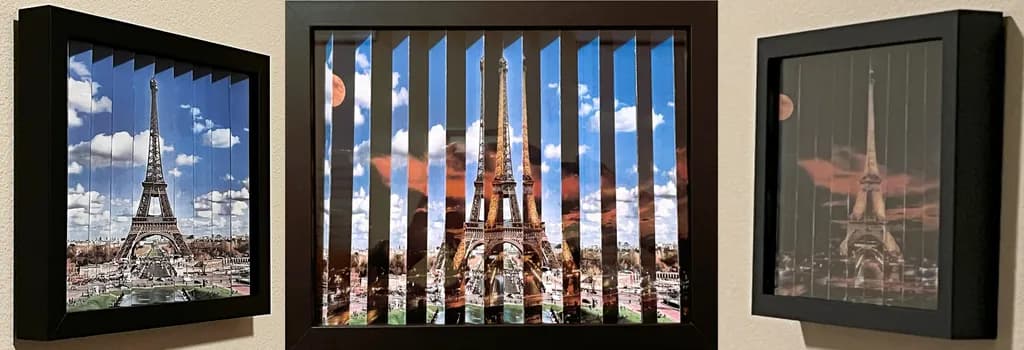 EIFFEL TOWER - DAY TO NIGHT