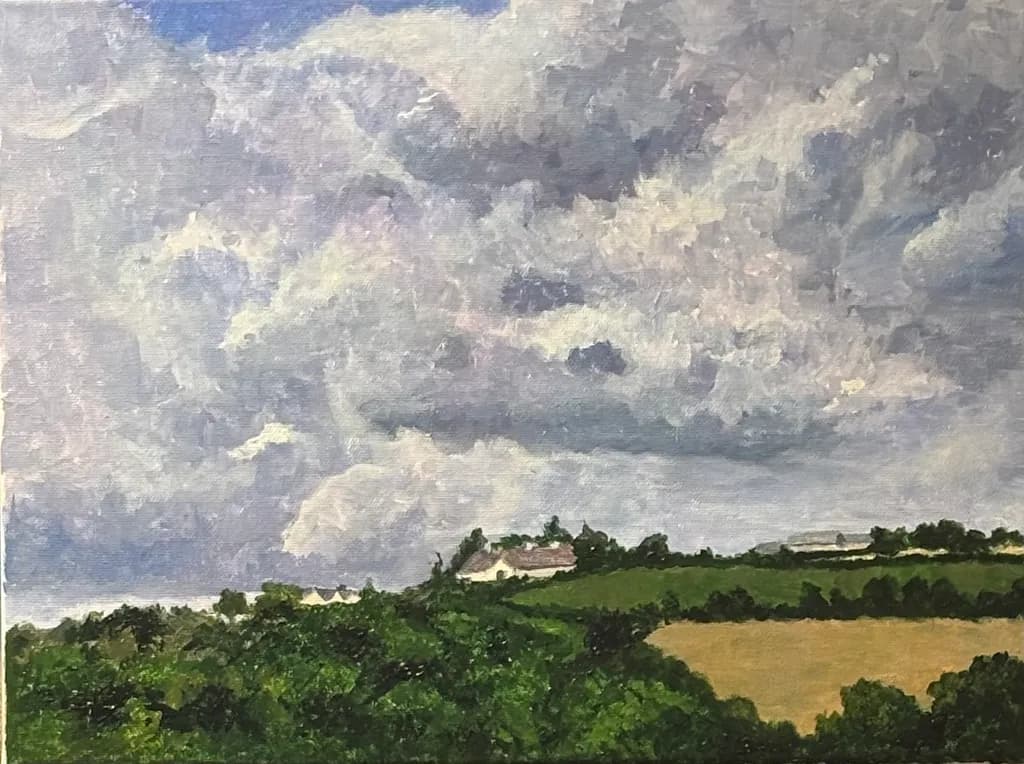 Clouds over Countryside
