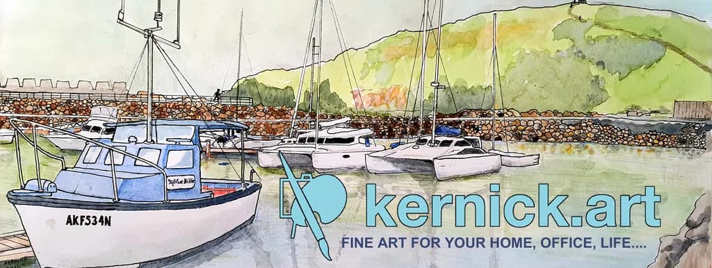 Harbor Serenity: A Watercolor Journey Through Coastal Landscapes