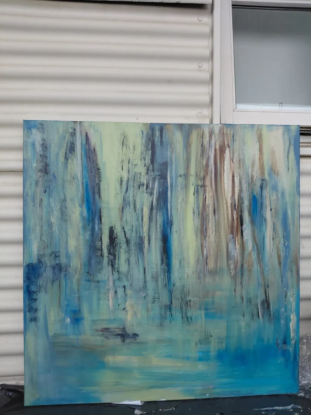 Blue Forest Reflection