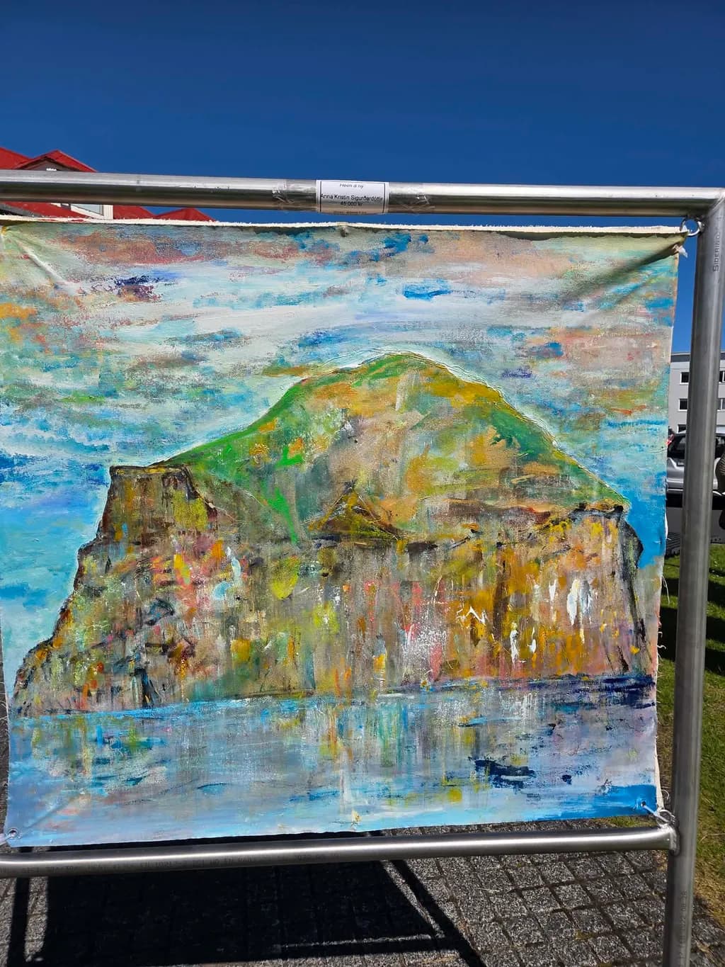 Coastal Cliff Reflection