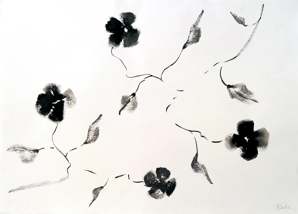 Monochrome Blooms